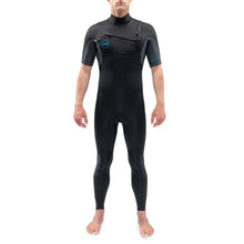 Load image into Gallery viewer, Dakine Mens Quantum Chest Zip S/S Full Suit 3/2 (Black/Grey)
